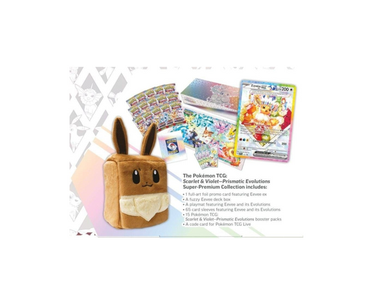 POKEMON SÚPER PREMIUM COLLECTION EVOLUCIONES PRISMÁTICAS (INGLÉS)