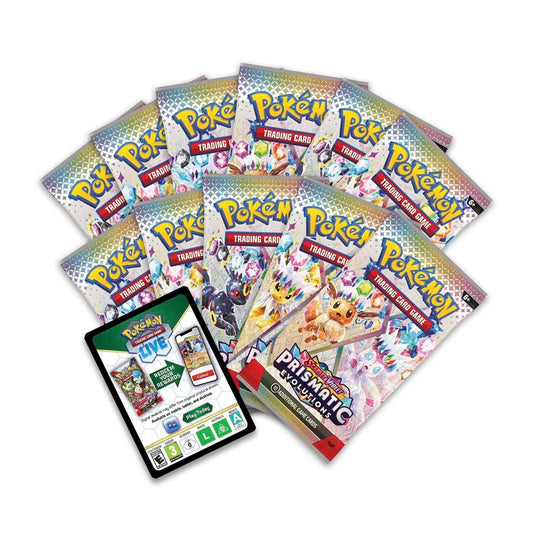 ÉLITE TRAINER BOX (ETB) PRISMATIC EVOLUTIONS (INGLÉS)