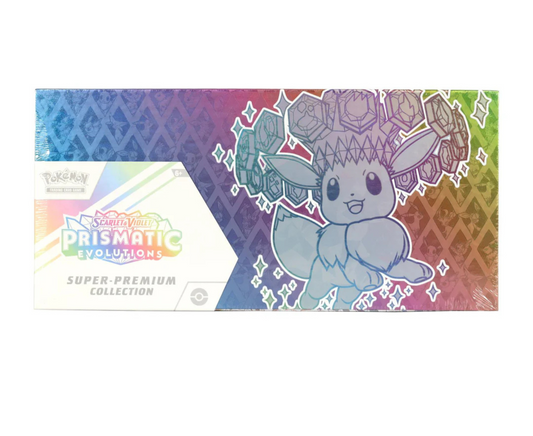 POKEMON SÚPER PREMIUM COLLECTION EVOLUCIONES PRISMÁTICAS (INGLÉS)