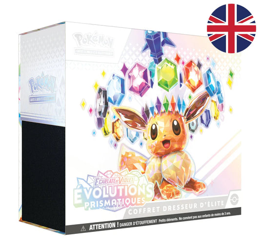 ÉLITE TRAINER BOX (ETB) PRISMATIC EVOLUTIONS (INGLÉS)